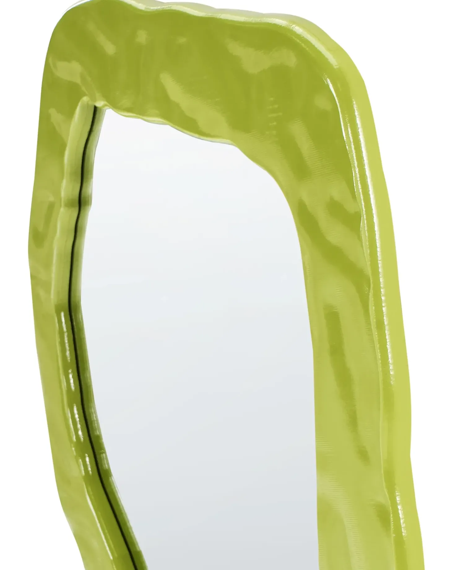 Vægspejl MARTYRE 57 cm 74 cm Grøn