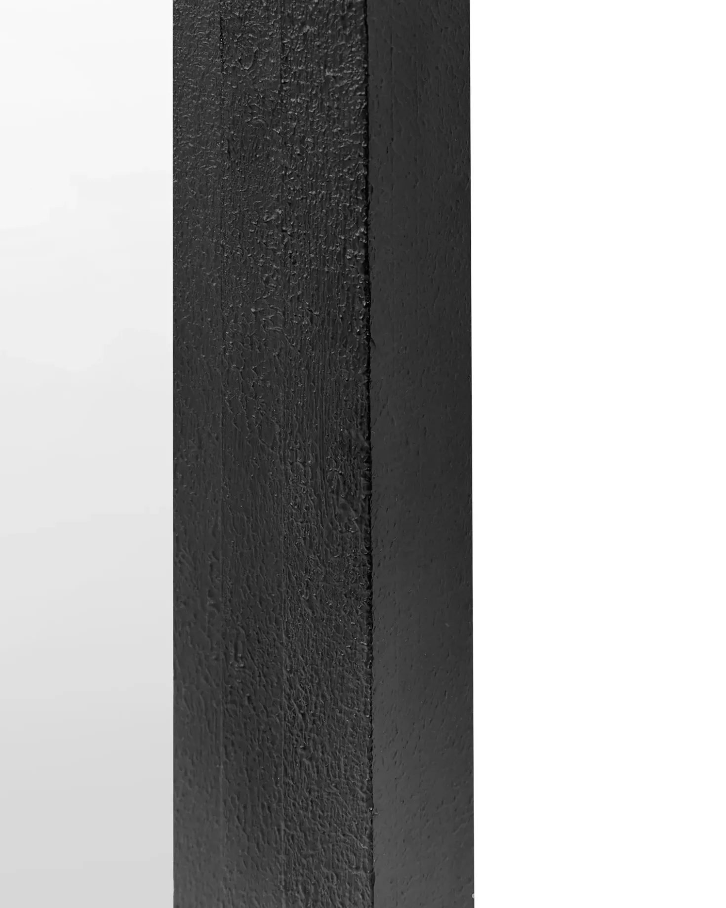 Vægspejl MASSILLY 43 cm 69 cm Sort