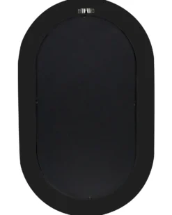 Vægspejl MASSILLY 43 cm 69 cm Sort