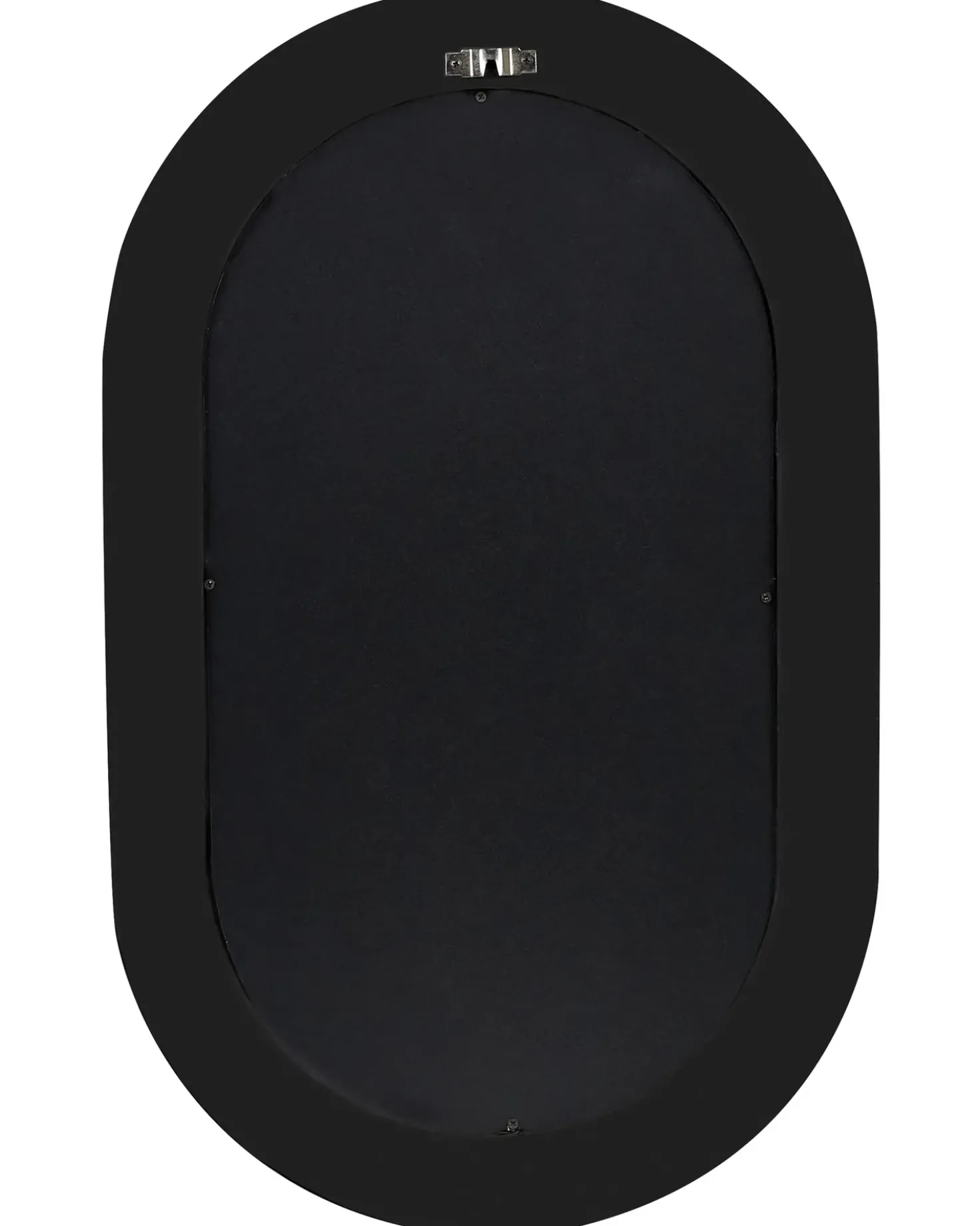 Vægspejl MASSILLY 43 cm 69 cm Sort