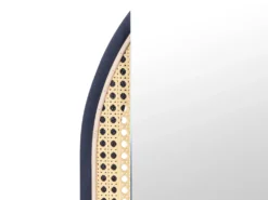 Vægspejl NEVERS 53 cm 143 cm PE-rattan Naturlig