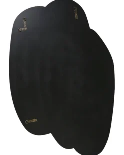 Vægspejl PANNES 80 cm 117 cm Himmelblå
