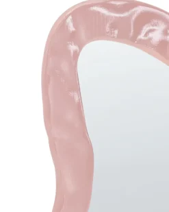 Vægspejl PENCRAN 60 cm 80 cm Lyserød