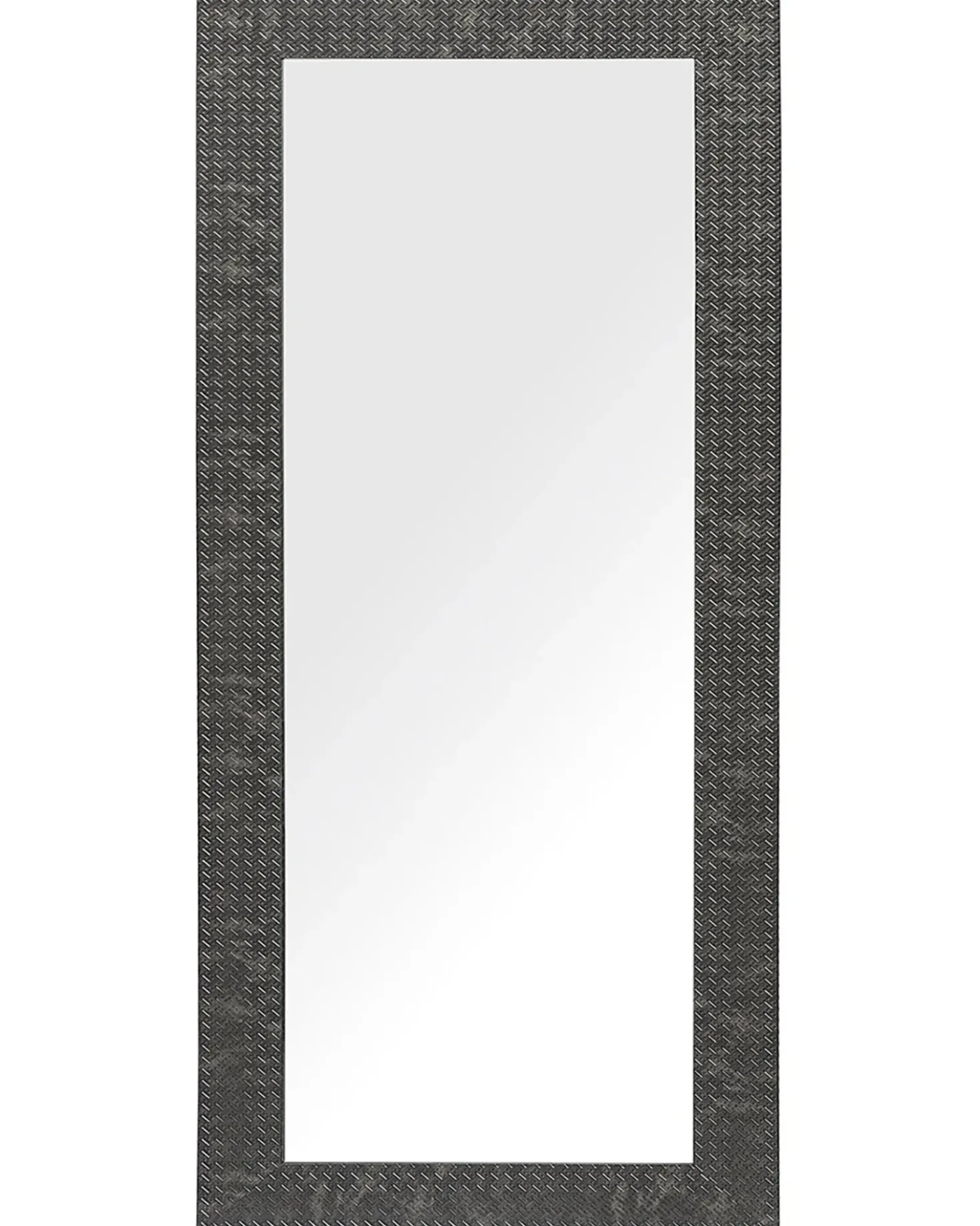 Vægspejl PLAISIR 50 cm 130 cm Sort