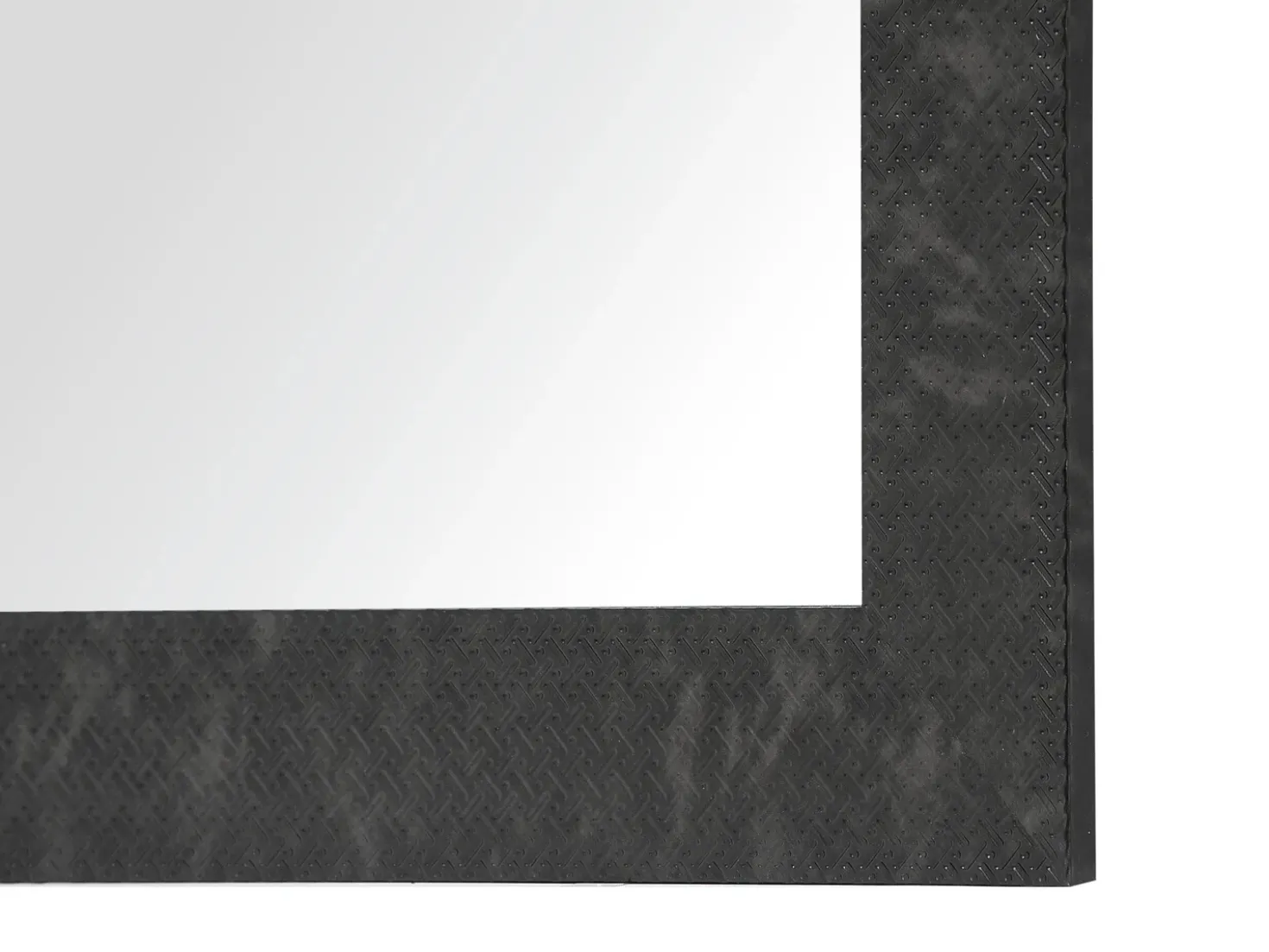 Vægspejl PLAISIR 50 cm 130 cm Sort