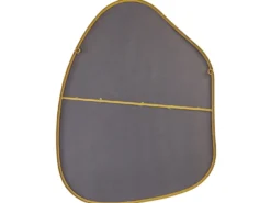 Vægspejl PUTEAUX 70 cm 92 cm Metal Guld