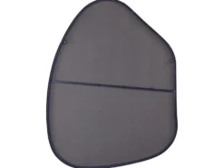 Vægspejl PUTEAUX 70 cm 92 cm Metal Sort