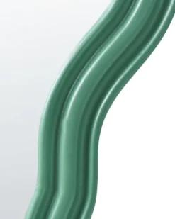 Vægspejl ROCLES 68 cm 160 cm Mørkegrøn