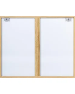 Vægspejl ROSELL 80 cm 65 cm Lysebrun