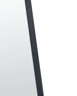 Vægspejl SALINS 47 cm 160 cm Metal Sort