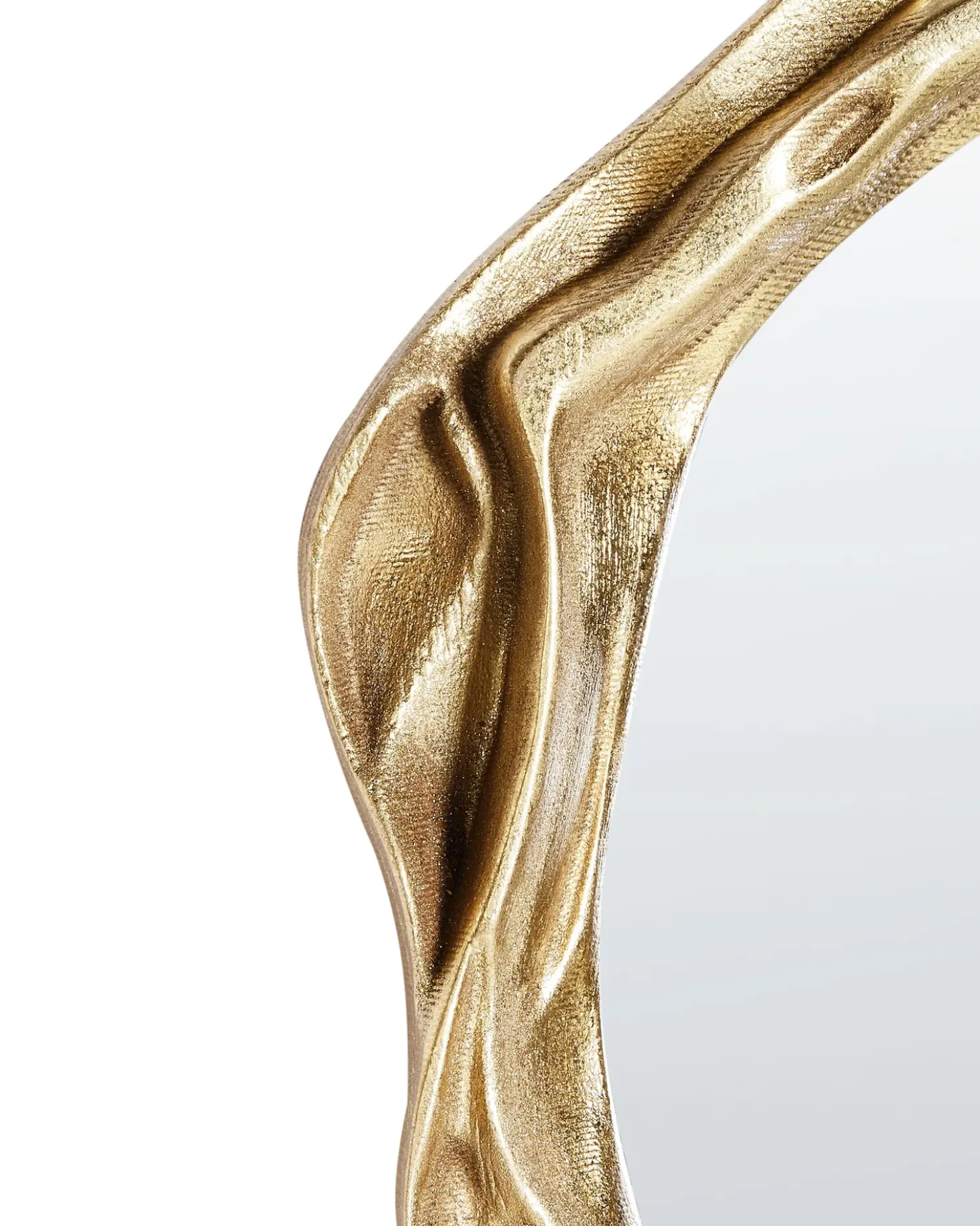 Vægspejl SERY 38 cm 75 cm Guld