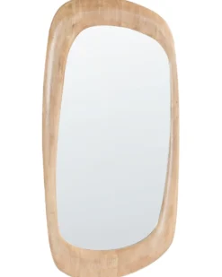 Vægspejl TRIZAY 57 cm 120 cm Træ Brun