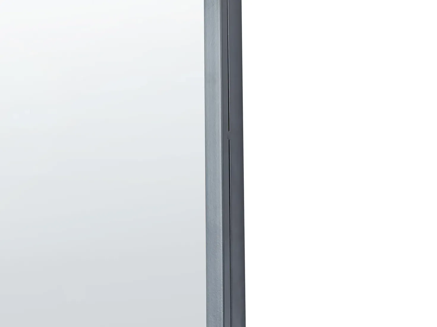 Vægspejl TROUY 40 cm 102 cm Metal Sort