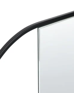 Vægspejl VALLERY 40 cm 120 cm Metal Sort