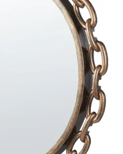 Vægspejl YEBRA 46 cm 46 cm Guld