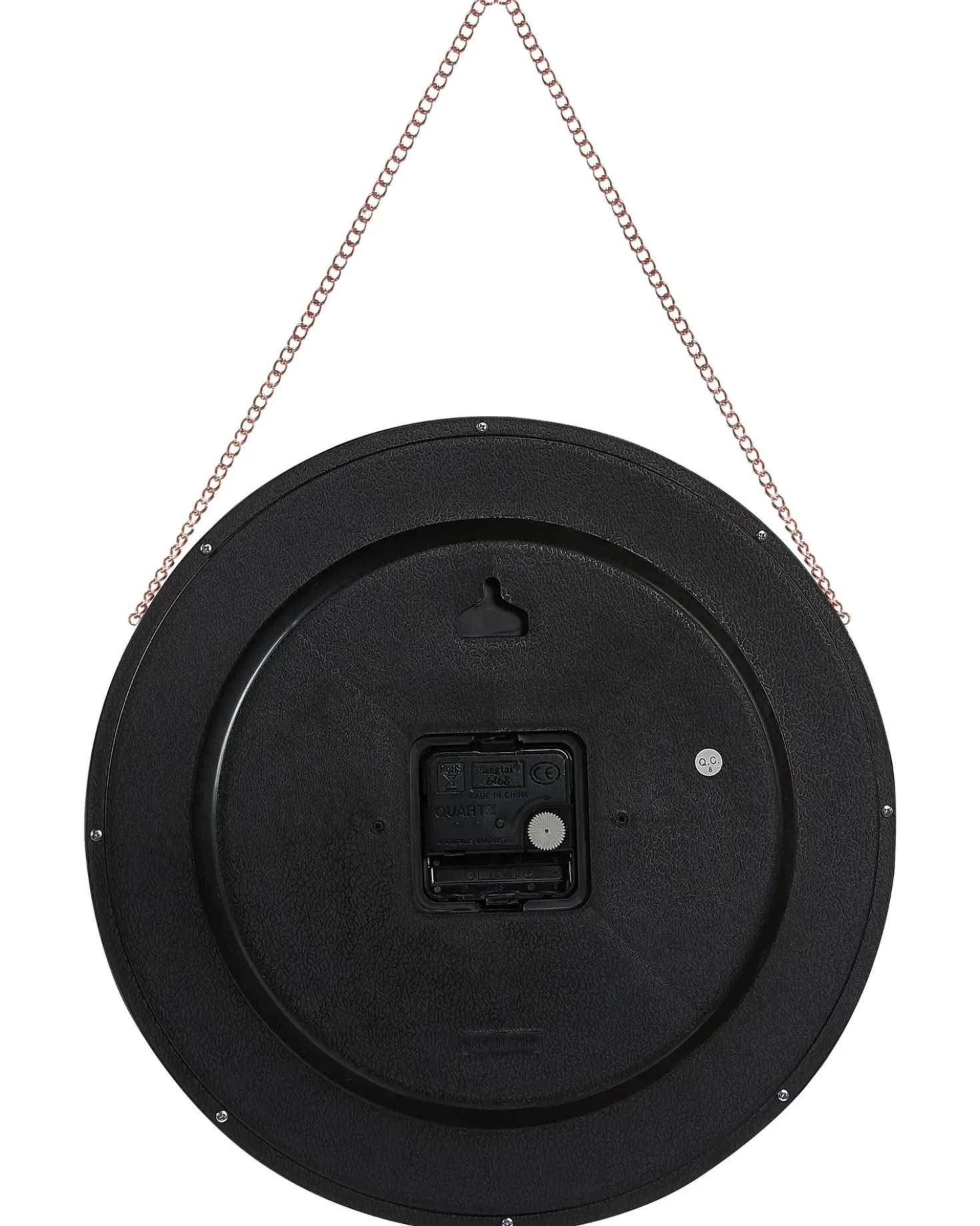Vægur BEZAS 30 cm Sort