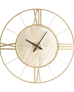 Vægur BLAMERE 80 cm Metal Guld