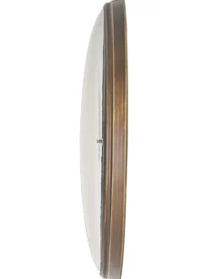 Vægur BRUGG 43 cm Guldbrun