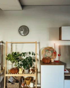 Vægur DAROCA 34 cm Grå