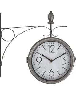 Vægur ROMONT 34 cm Metal Sølv
