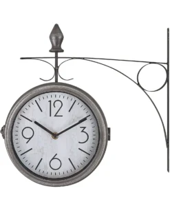 Vægur ROMONT 34 cm Metal Sølv