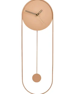 Vægur SALVAN 20 cm Metal Ferskenagtig lyserød