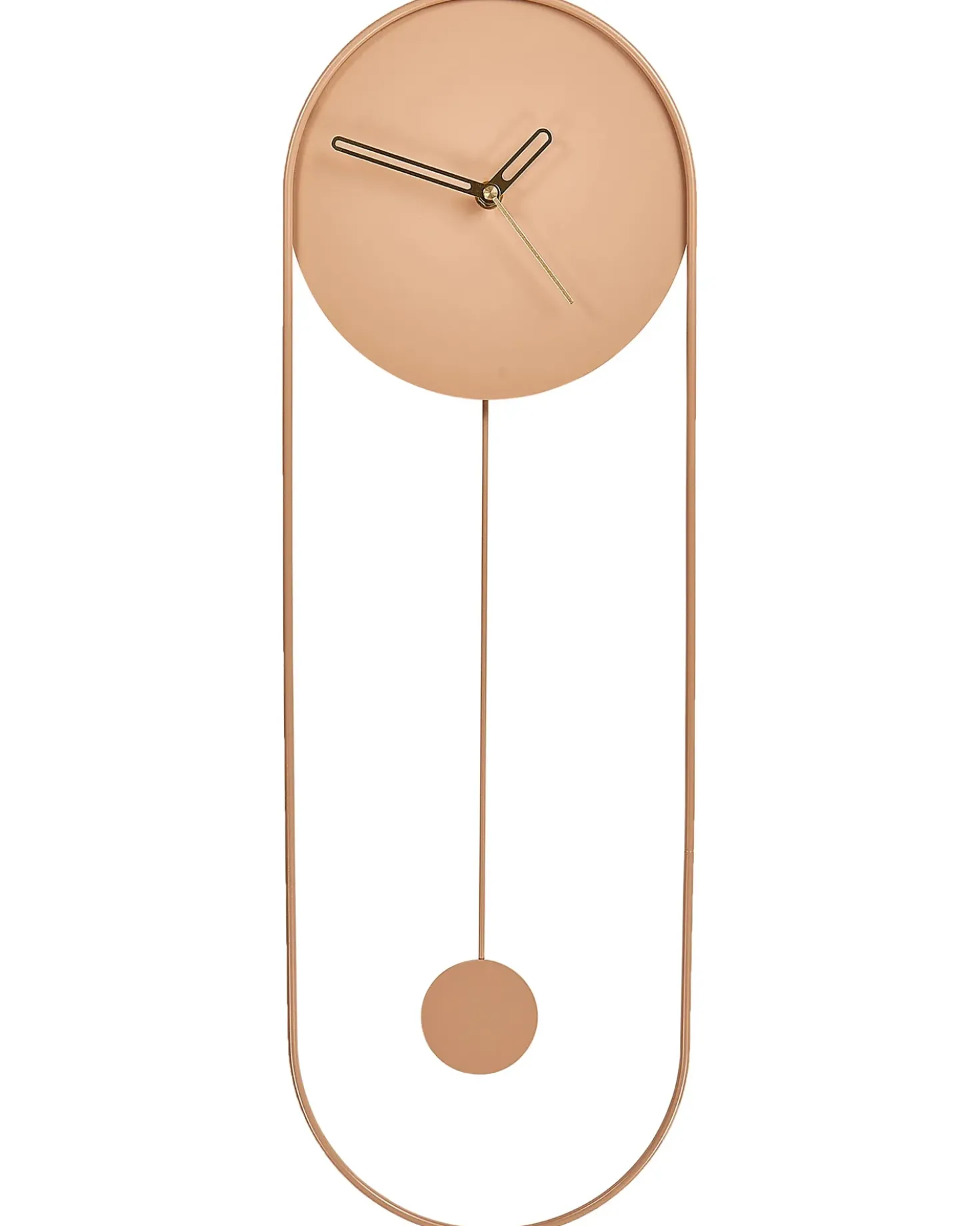 Vægur SALVAN 20 cm Metal Ferskenagtig lyserød