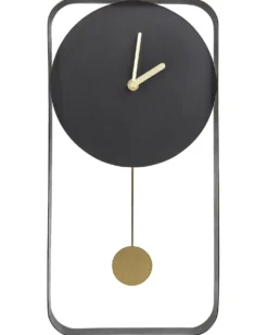 Vægur SERVOZ 21 cm Metal Sort