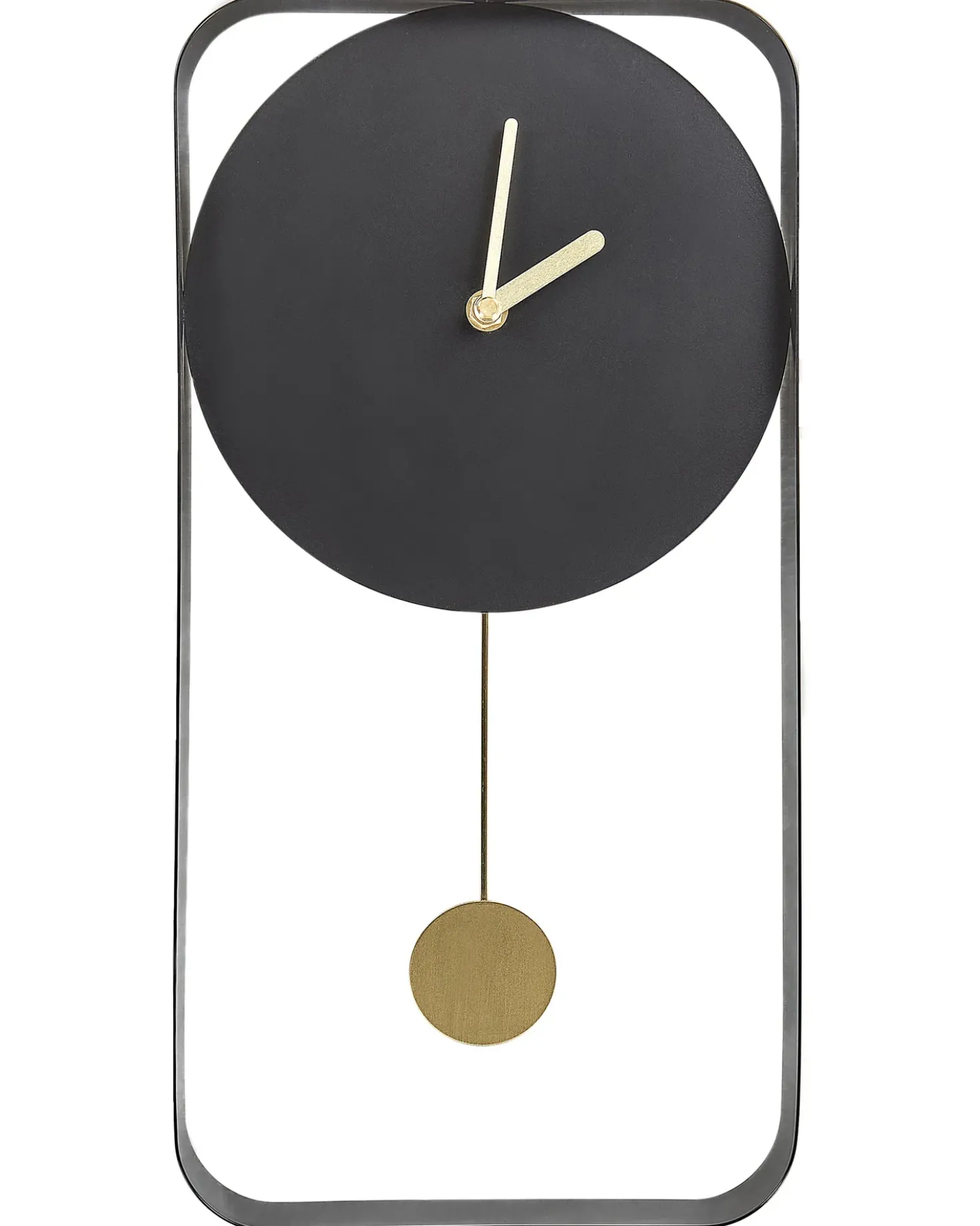 Vægur SERVOZ 21 cm Metal Sort