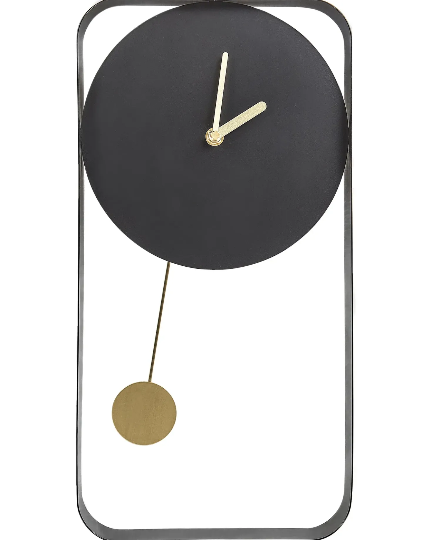 Vægur SERVOZ 21 cm Metal Sort