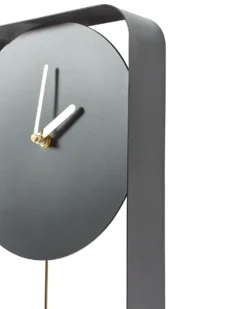 Vægur SERVOZ 21 cm Metal Sort