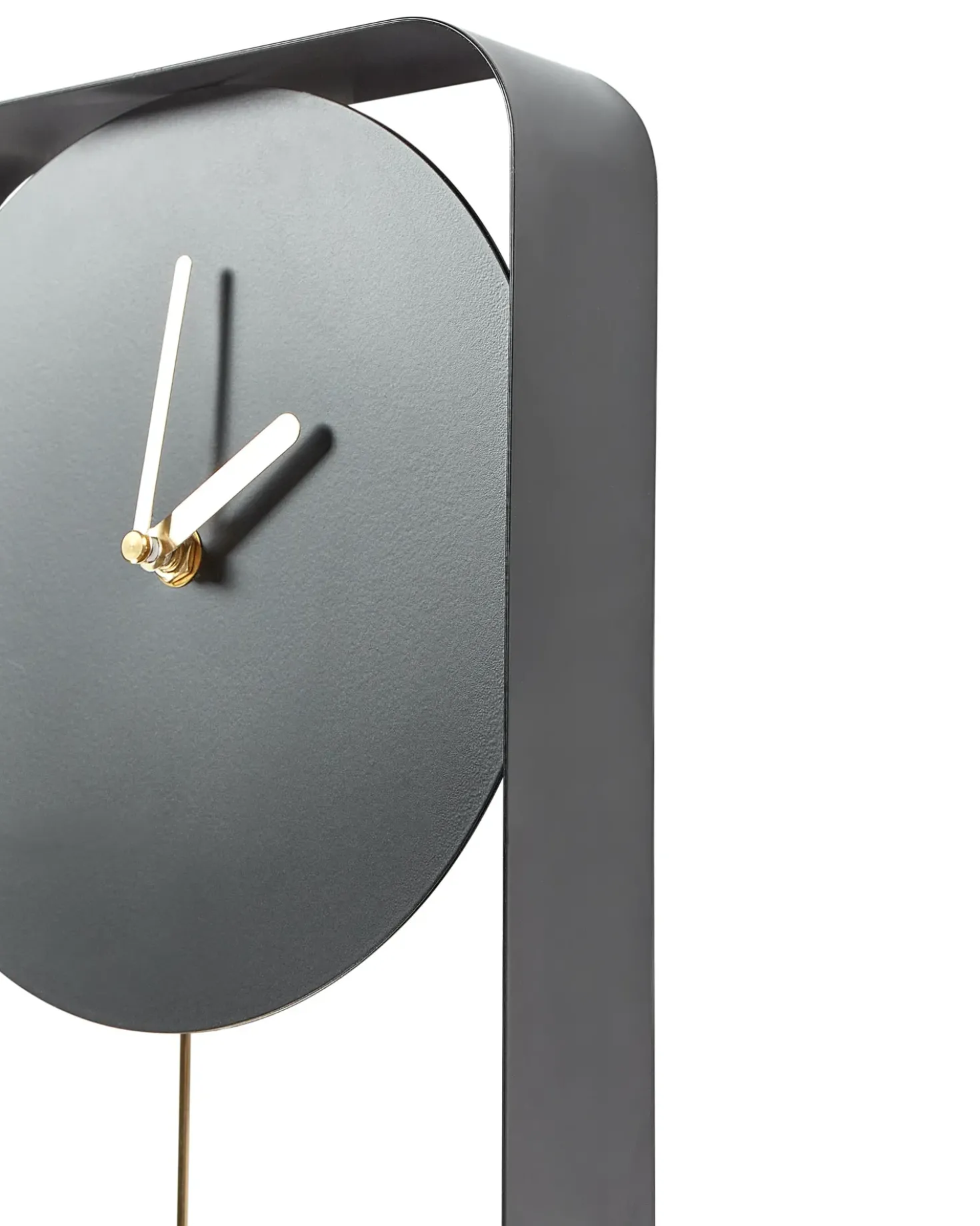 Vægur SERVOZ 21 cm Metal Sort