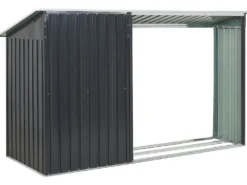 Værktøjsrum AOSTA 270 cm 105 cm Sort