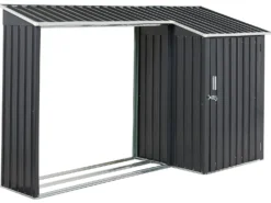 Værktøjsrum AOSTA 270 cm 105 cm Sort