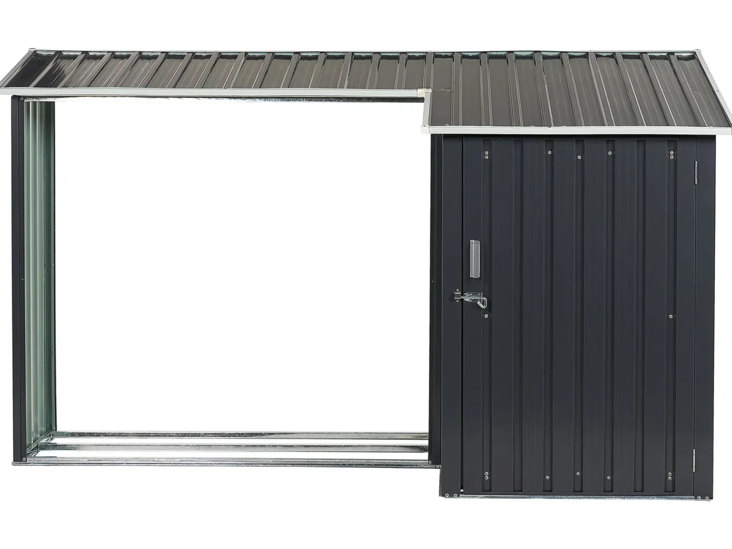 Værktøjsrum AOSTA 270 cm 105 cm Sort