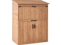 Værktøjsrum TOFFIA 127 cm 66 cm Brun