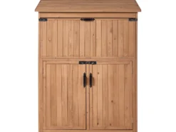 Værktøjsrum TOFFIA 127 cm 66 cm Brun