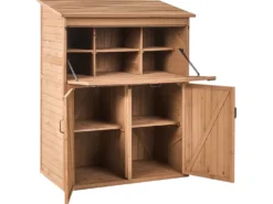 Værktøjsrum TOFFIA 127 cm 66 cm Brun