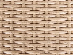 XXL 8 personers Loungesæt med bord Højrevendt Sand Beige PE-rattan